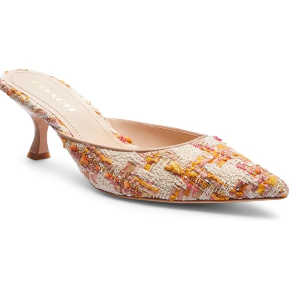 New without box COACH
Renn Tweed Kitten Heel Dress Mules - Picture 4 of 6